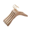 Anti-mold and anti-insect natural camphor wood clothes hanger, seamless solid wood, all-camphor wood support, wooden clothes hanger, trouser rack, wardrobe clothes hanger Item Picture